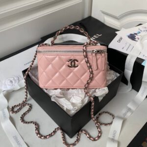 Chanel 22C Pink Caviar Vanity Bag