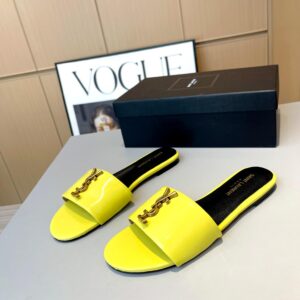 YSL Flat Slides