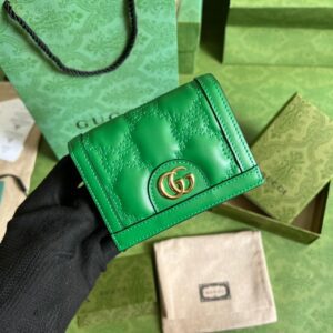 Gucci GG Matelasse Card Case Wallet