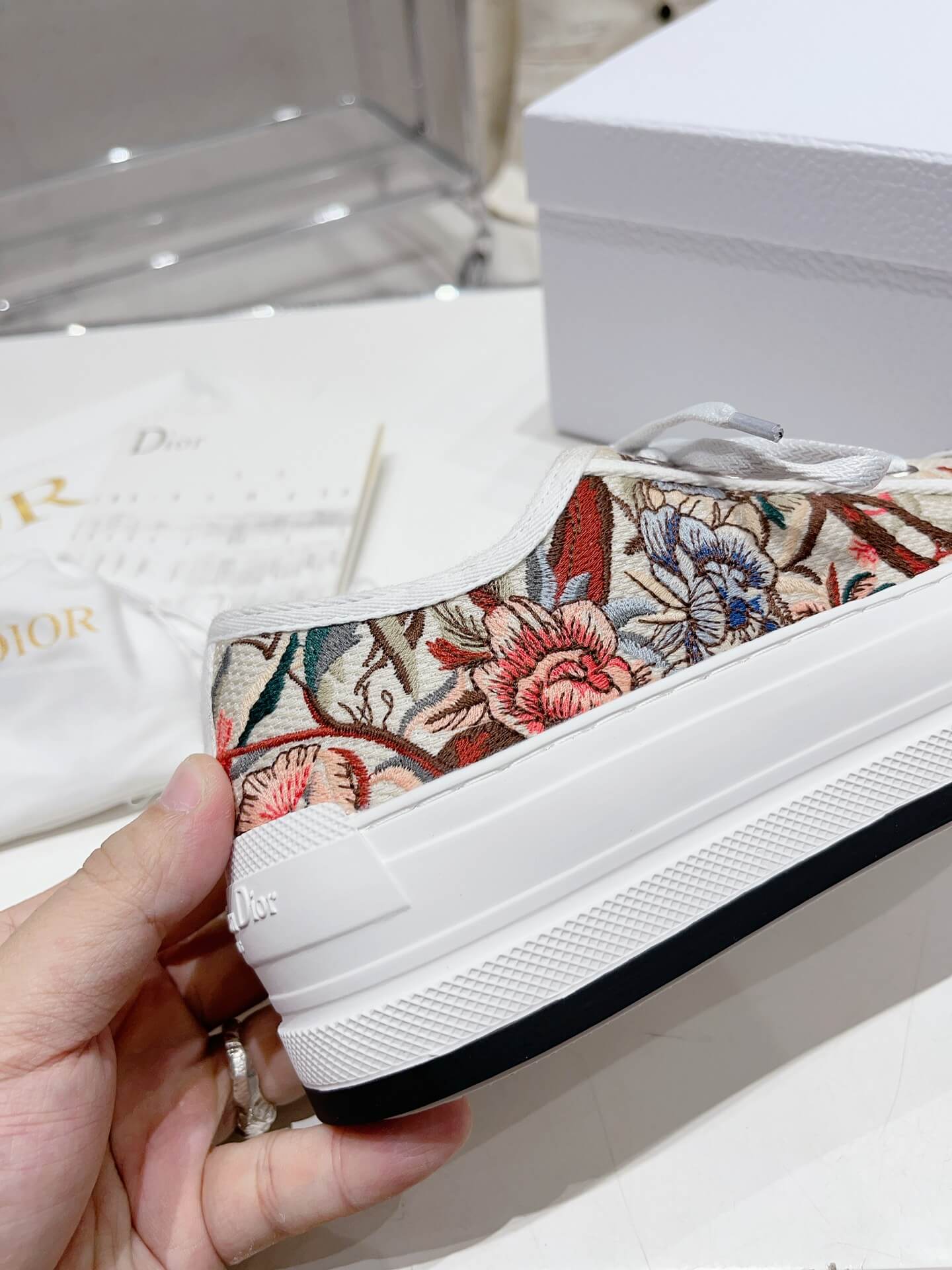 Women Dior walk'n'Dior Platform Sneakers - Image 4