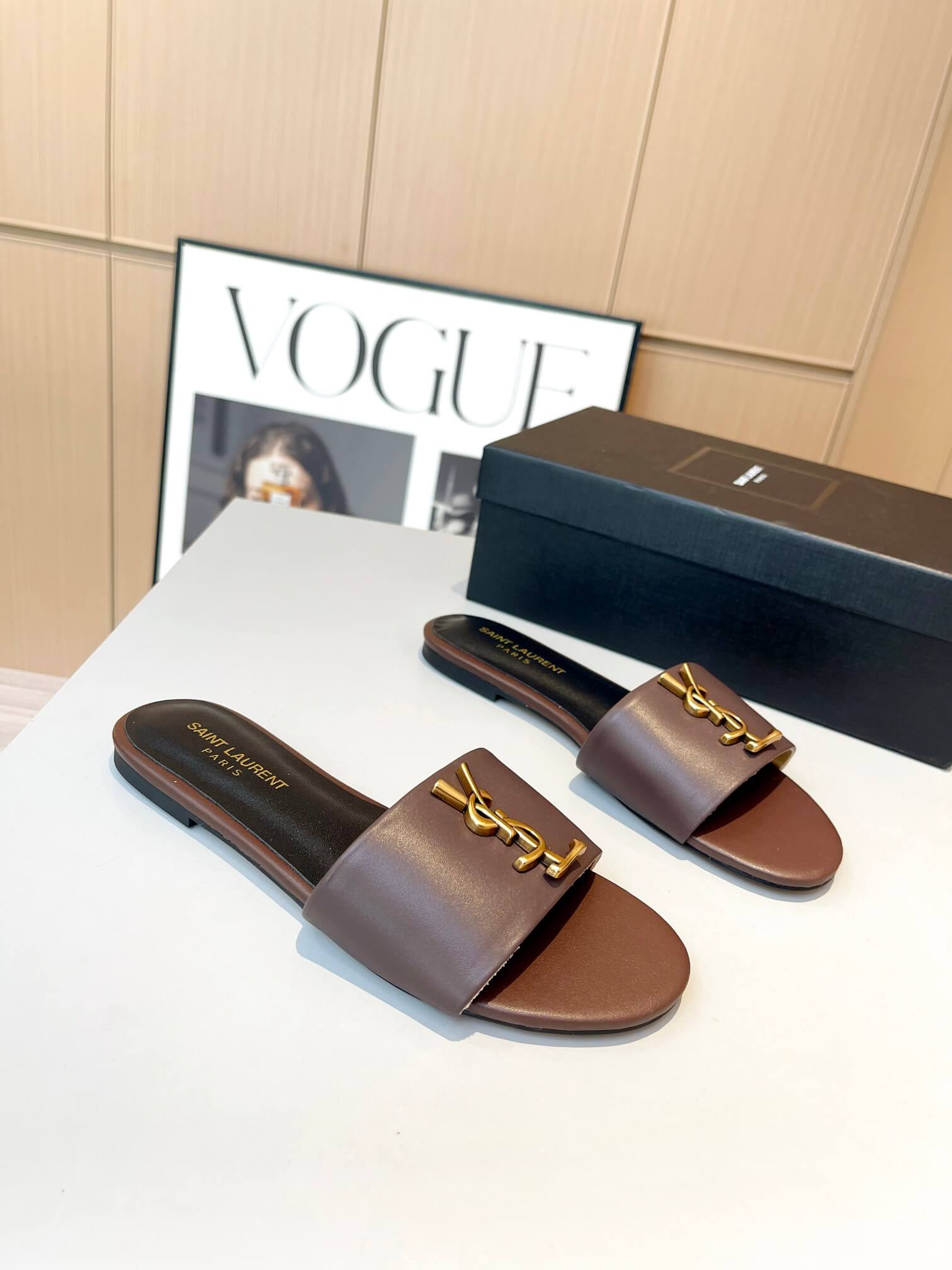 YSL Flat Slides - Image 3