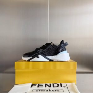 Fendi Flow Men's Leather Sneakers