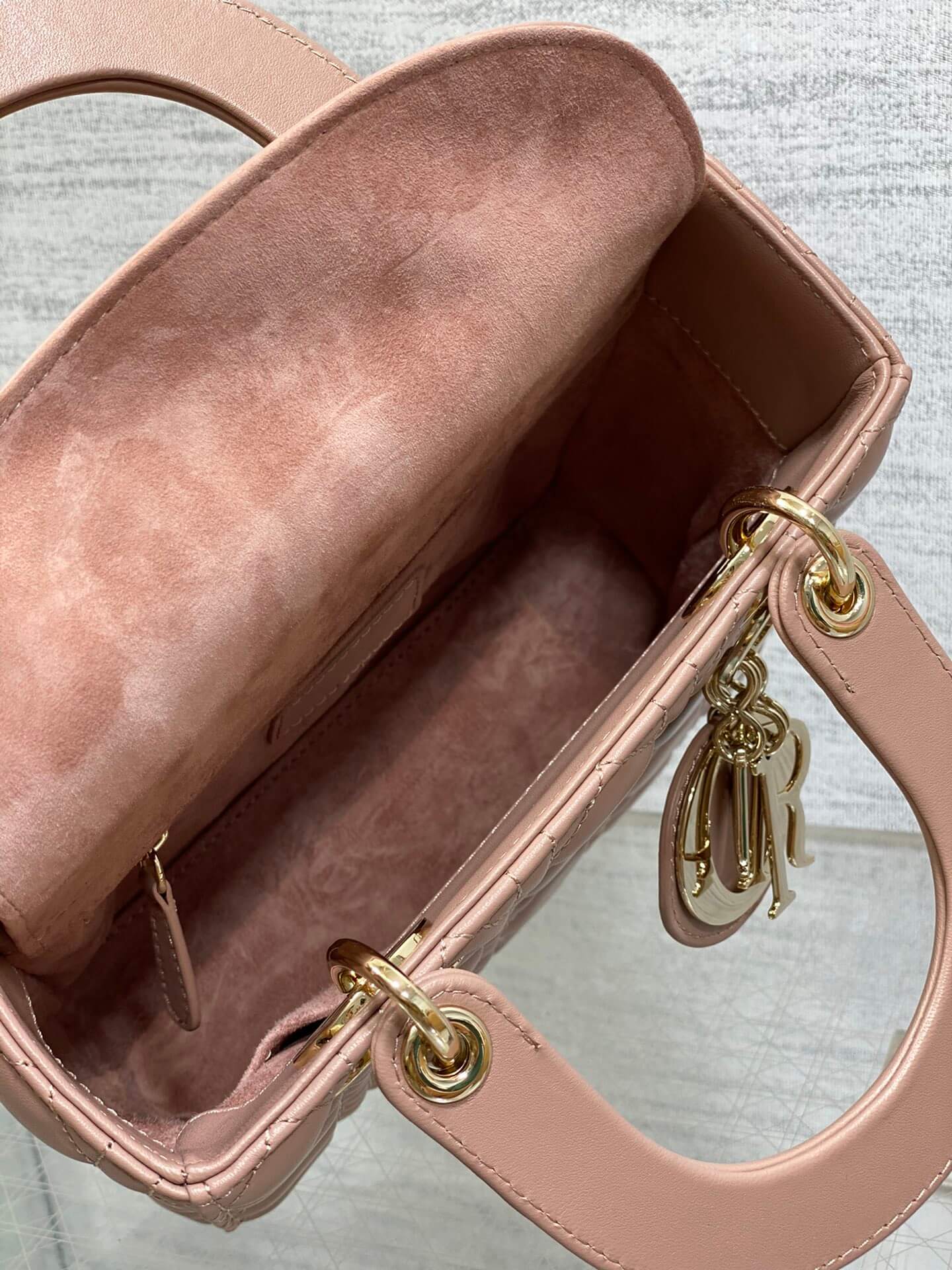 Lady Dior Bag Beige - Image 7