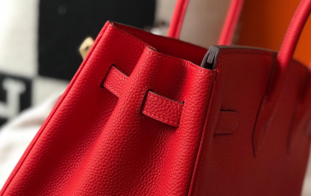 Hermes Birkin Red Bag - Image 5