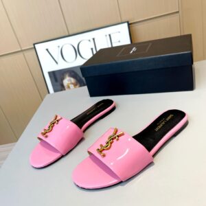 YSL Flat Slides