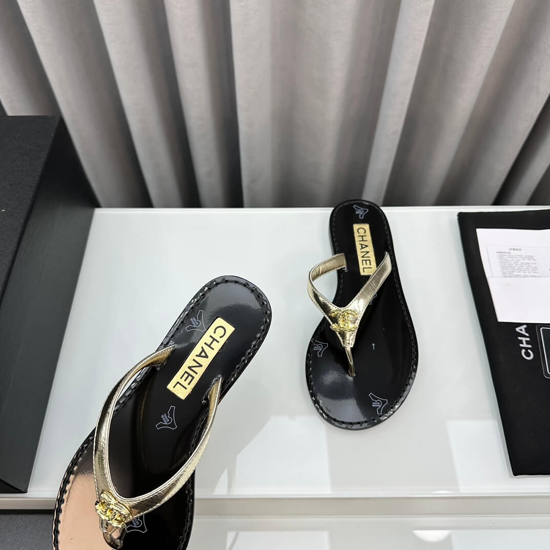 Chanel Flip Flops Sandals - Image 7