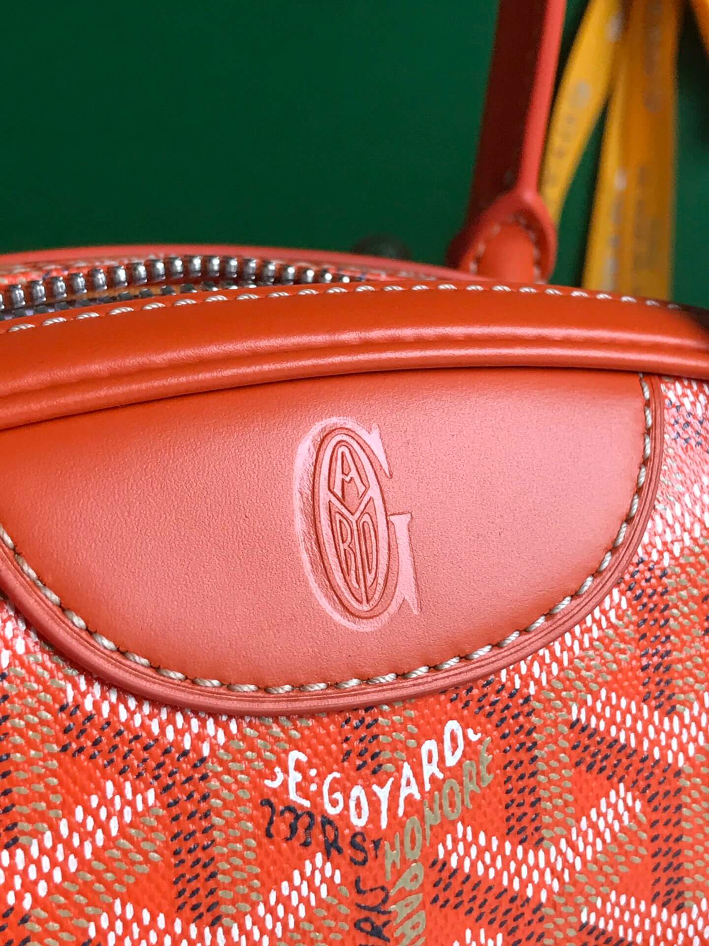 Goyard Saint Jeanne Orange Bag - Image 5
