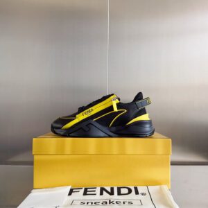 Fendi Flow Men's Leather Sneakers