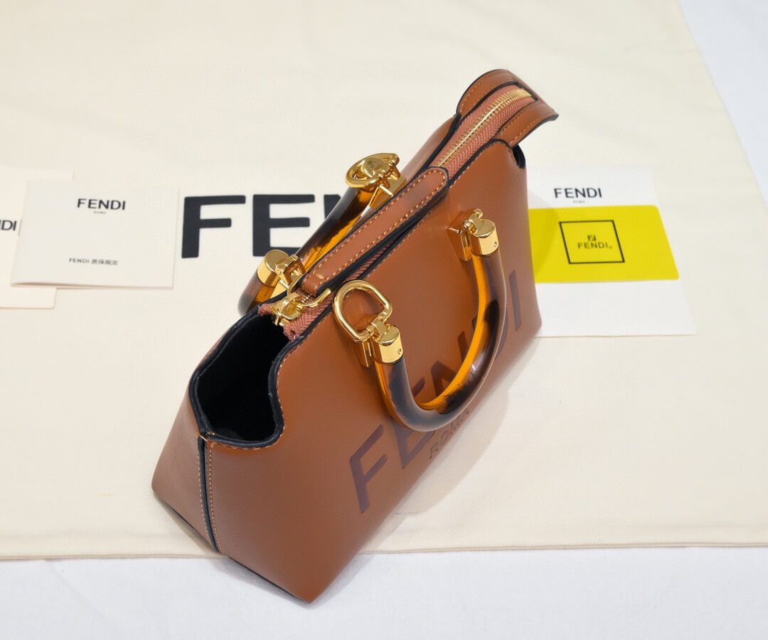 Fendi By The Way Bag Brown - Image 6