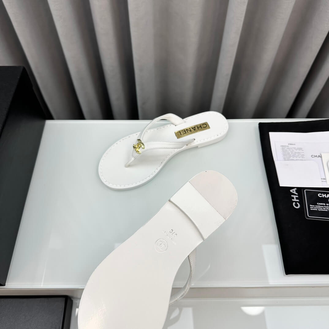 Chanel Flip Flops Sandals - Image 6