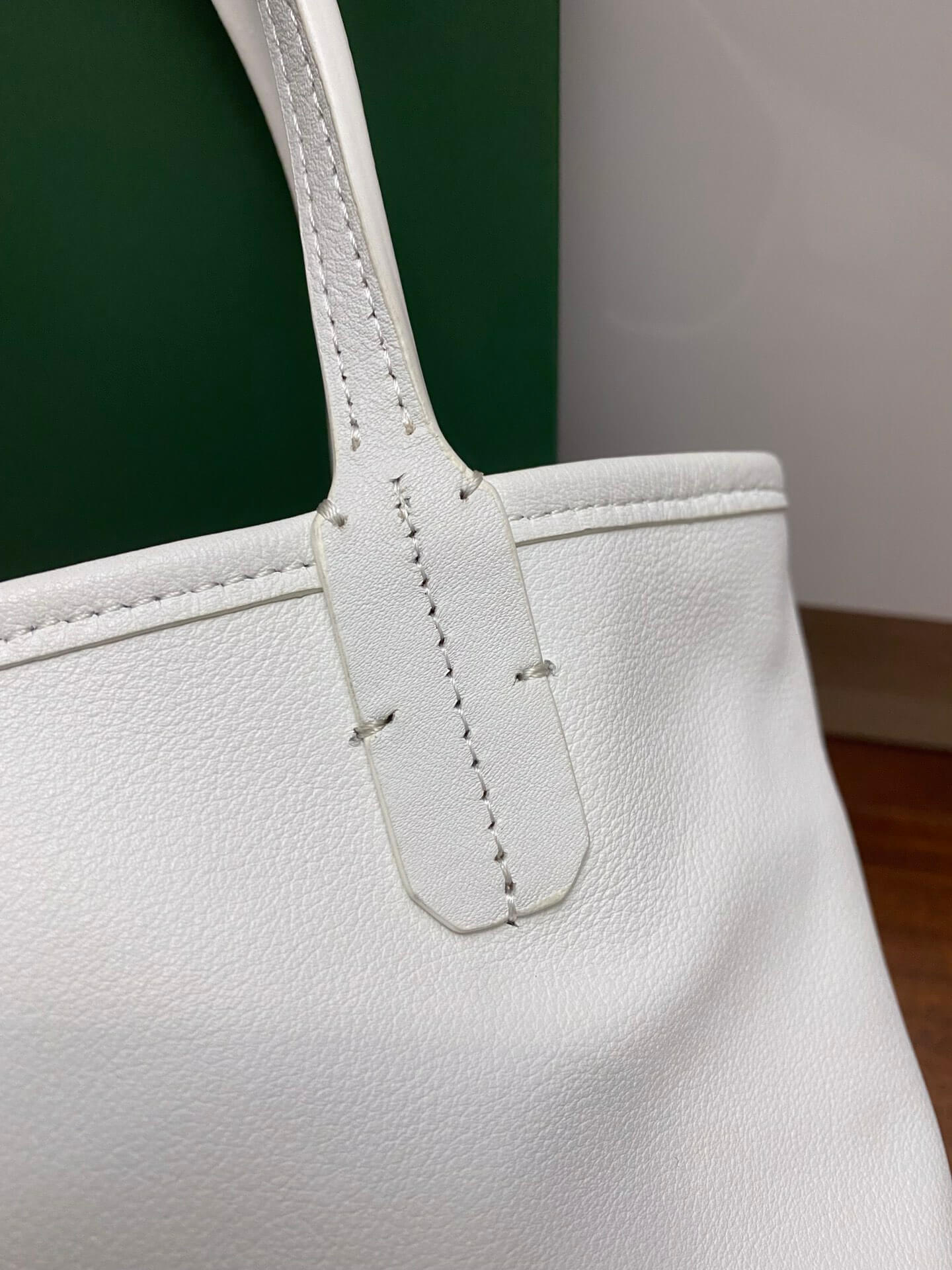 Goyard Mini Tote White Bag - Image 4