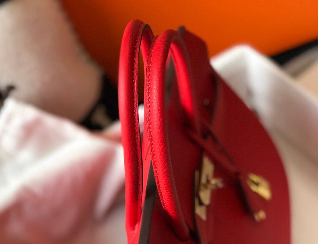 Hermes Birkin Red Bag - Image 2