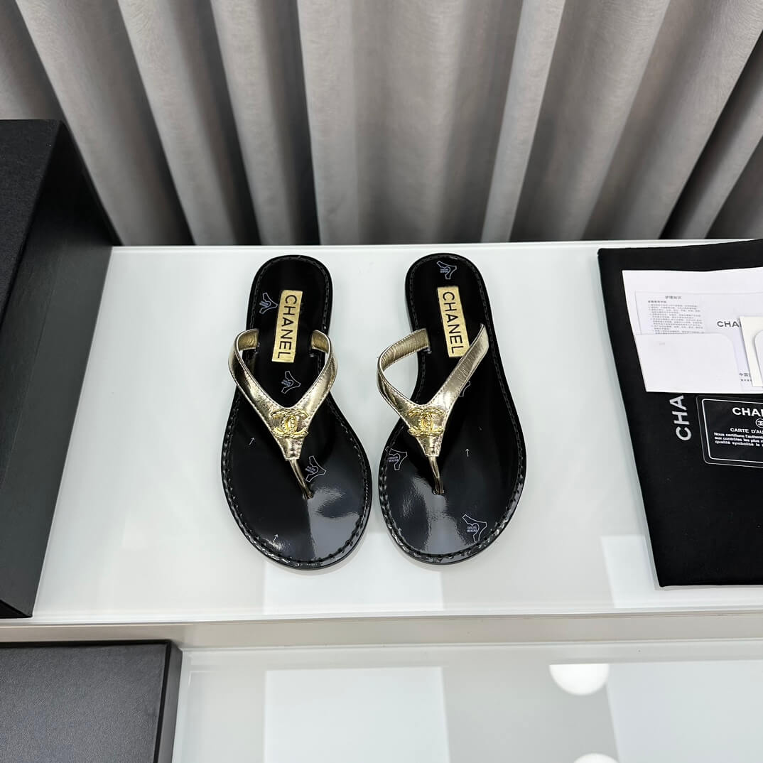 Chanel Flip Flops Sandals - Image 2