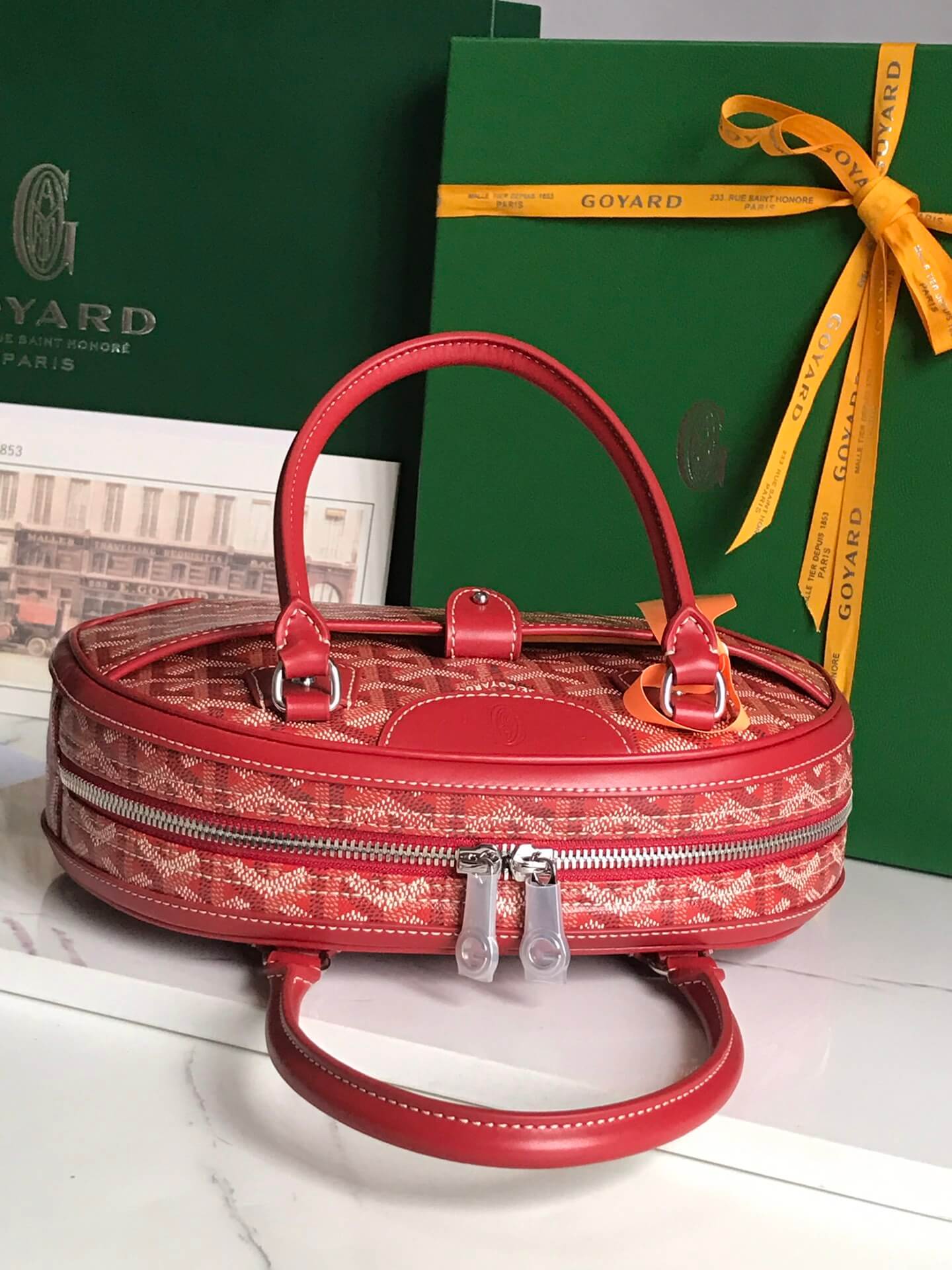 Goyard Saint Jeanne Red Bag - Image 3