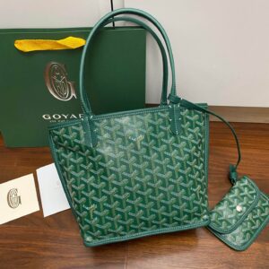 Goyard Mini Tote Green Bag