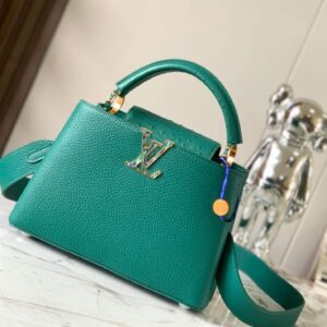 LV Capucines BB Bag in Green