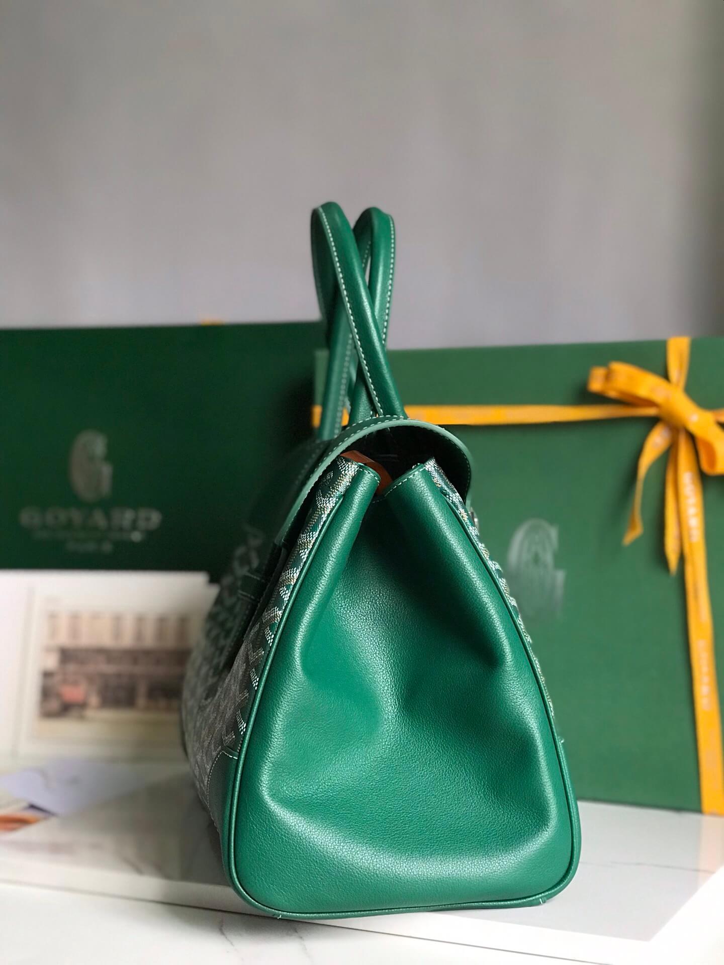 Goyard Saigon Tote Green Bag - Image 5