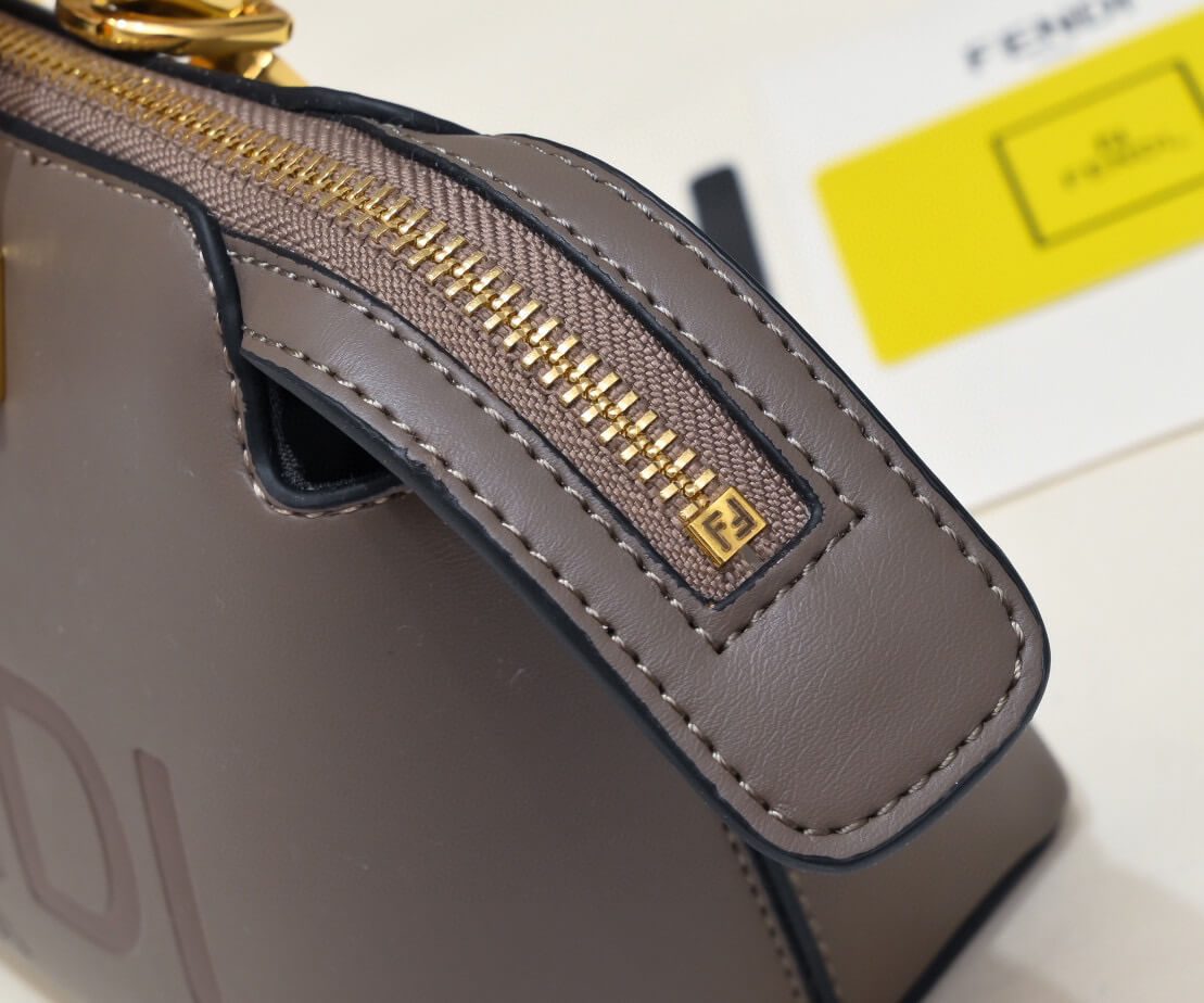 Fendi By The Way Bag Grey - Image 7