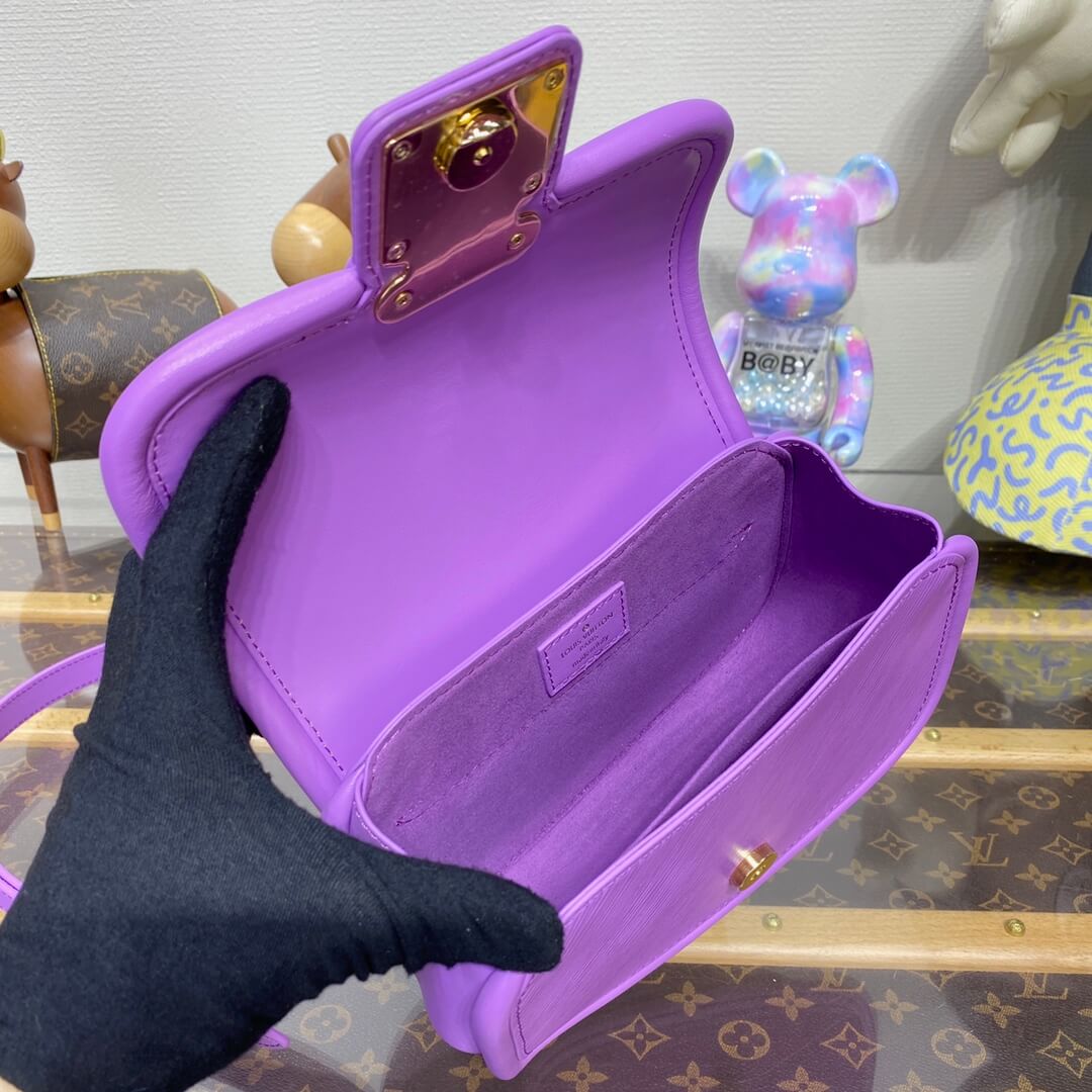 LV Seek and Hide Purple Bag - Image 5