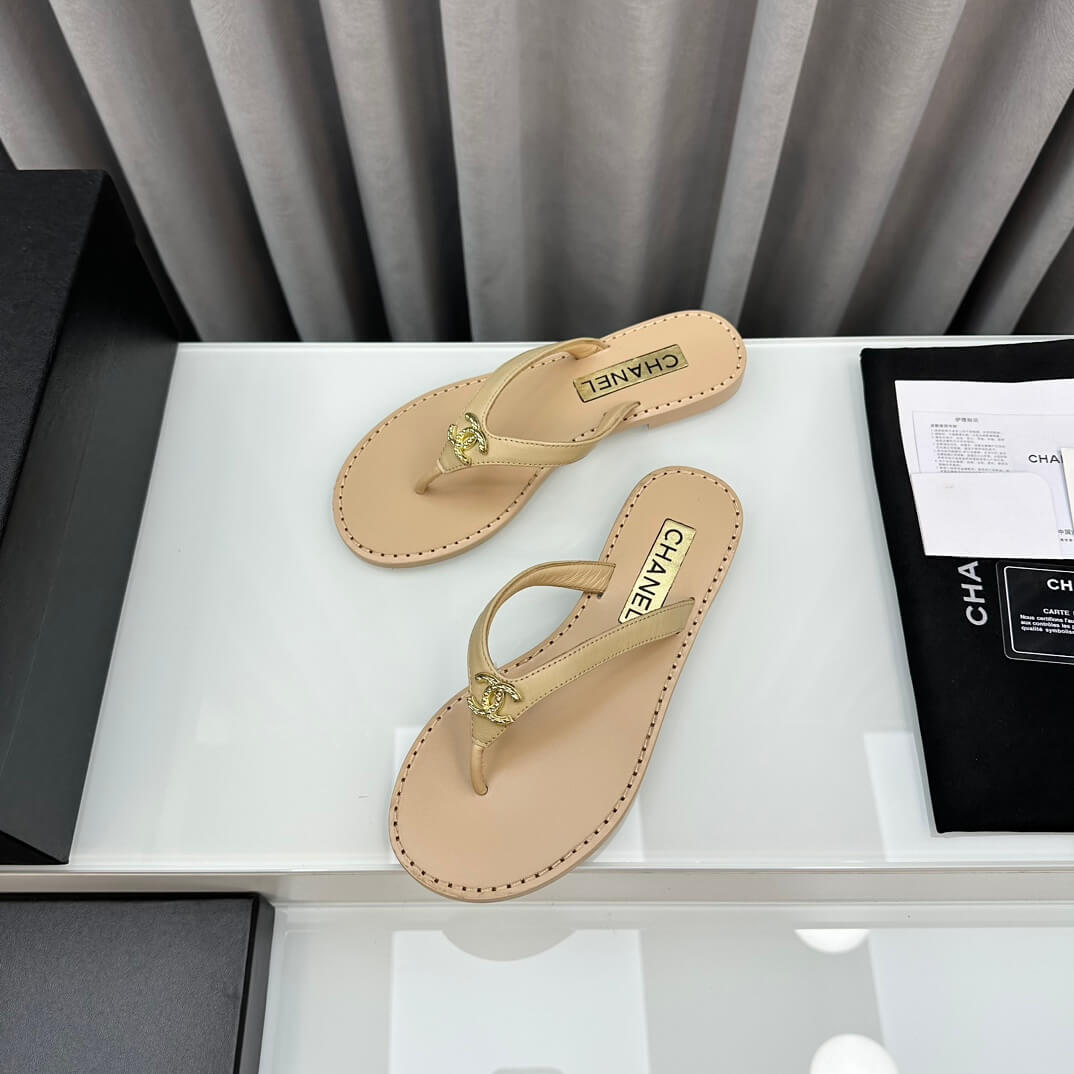 Chanel Flip Flops Sandals - Image 3