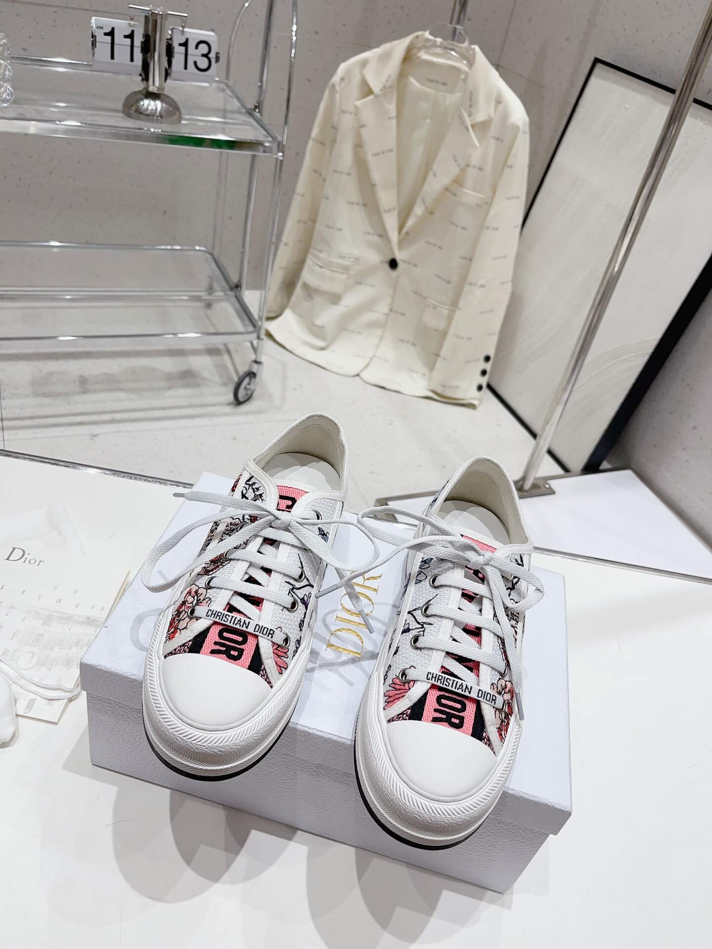 Women Dior walk'n'Dior Platform Sneakers - Image 2