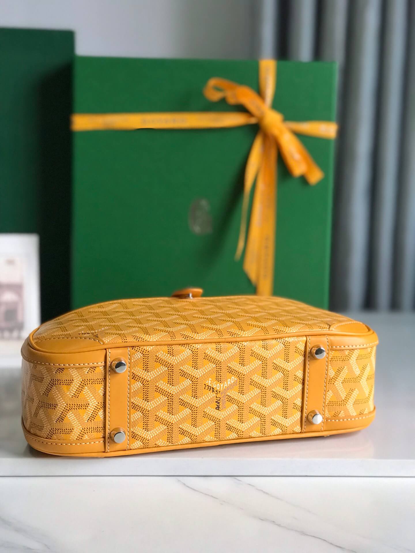 Goyard Saint Jeanne Yellow Bag - Image 3