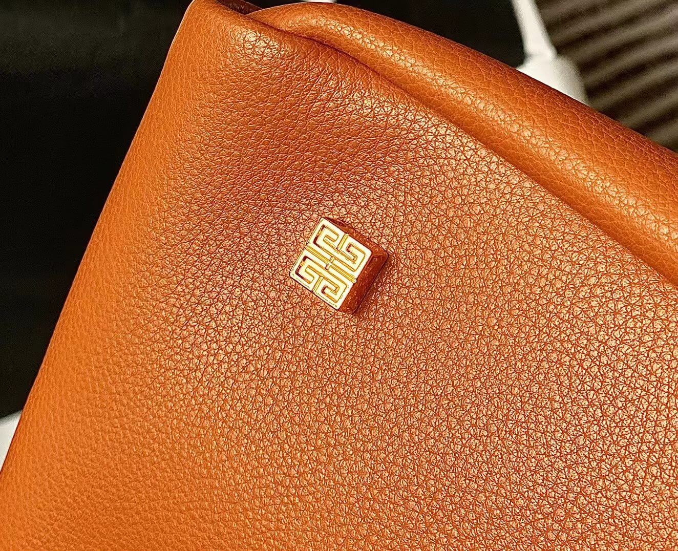 Givenchy G-Hobo Medium Shoulder Bag Orange - Image 9