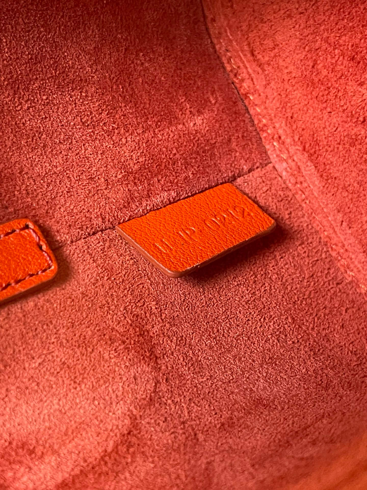 Celine Box Cuir Bag in Red - Image 3
