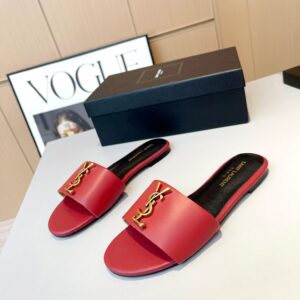 YSL Flat Slides