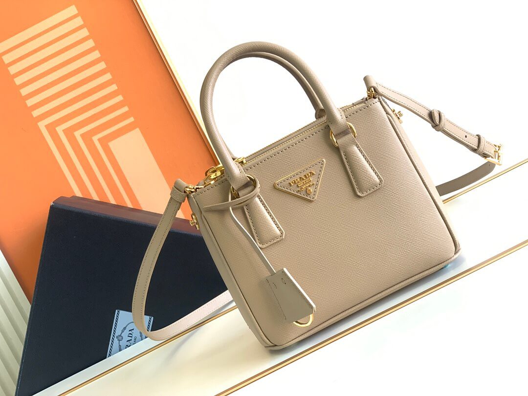 Prada Galleria Saffiano Sand Beige Bag
