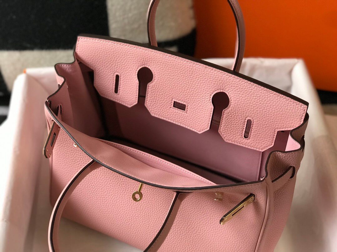Hermes Birkin Pink Bag - Image 3