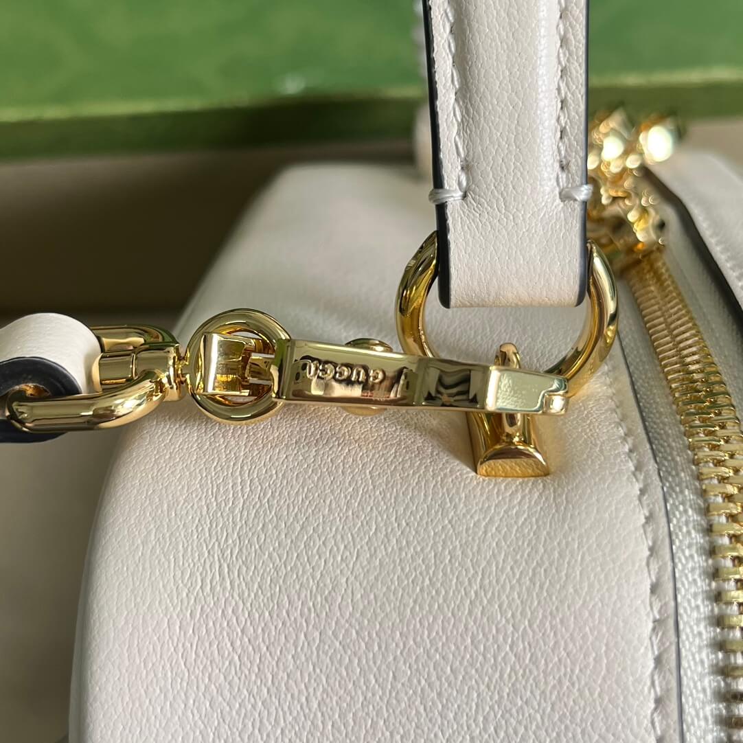 Gucci Blondie Top Handle White Bags - Image 3