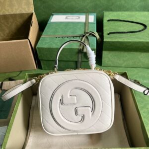 Gucci Blondie Top Handle White Bags