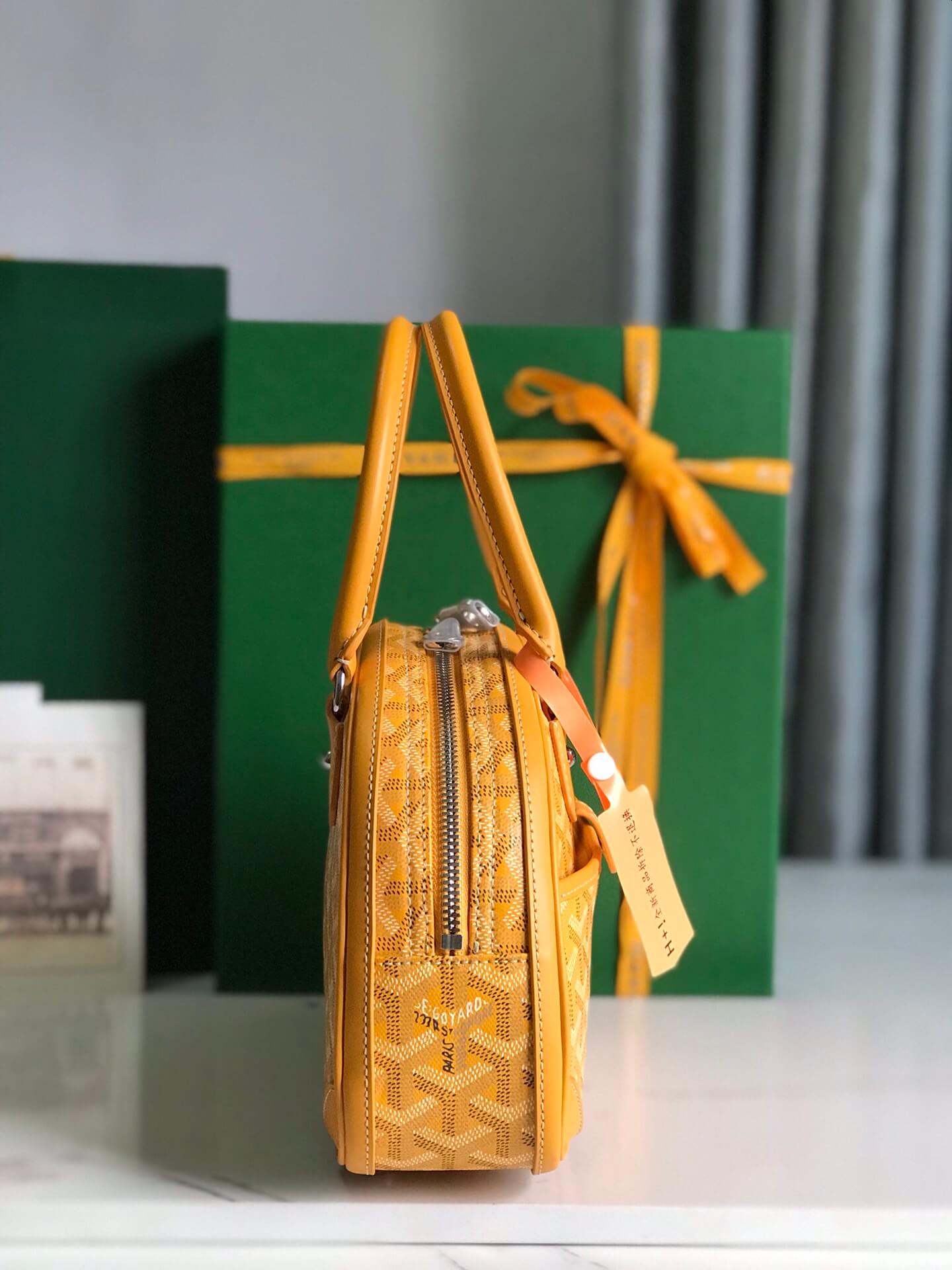 Goyard Saint Jeanne Yellow Bag - Image 4