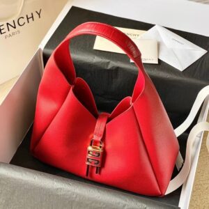 Givenchy G-Hobo Medium Shoulder Bag Red
