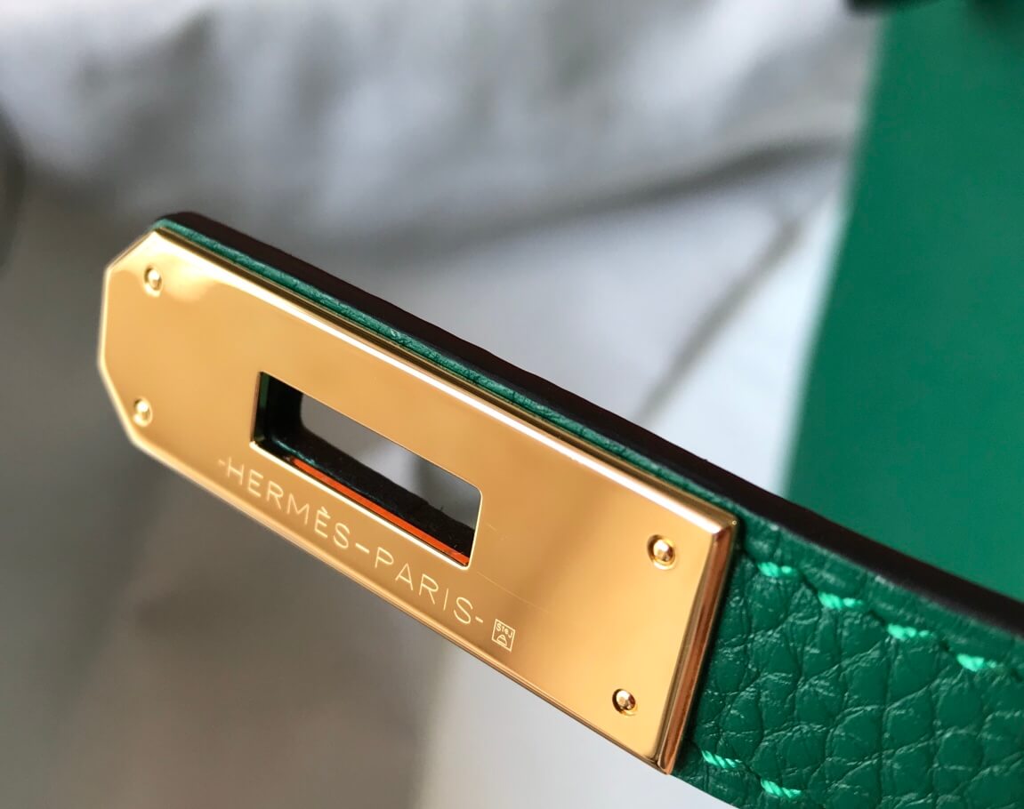 Hermes Birkin Green Bag - Image 6