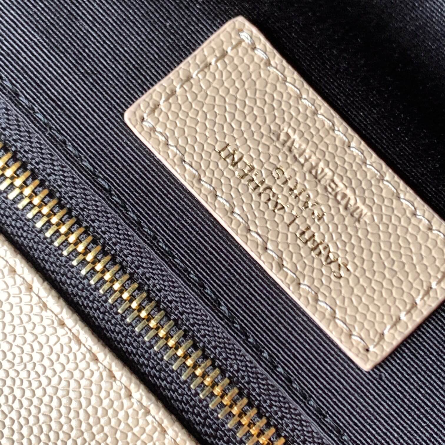 YSL Large Envelope Matelassé Leather Shoulder Bag - Image 8
