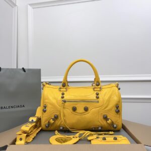 Balenciaga Classic City Yellow Bag