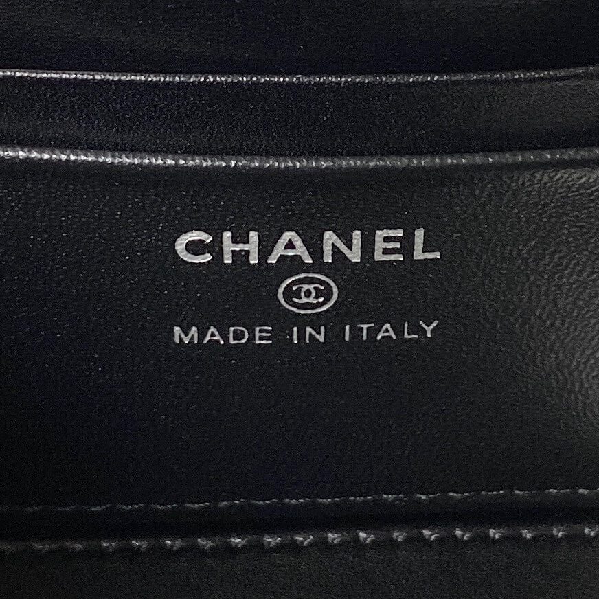 Chanel 22C Black Caviar Vanity Bag - Image 7