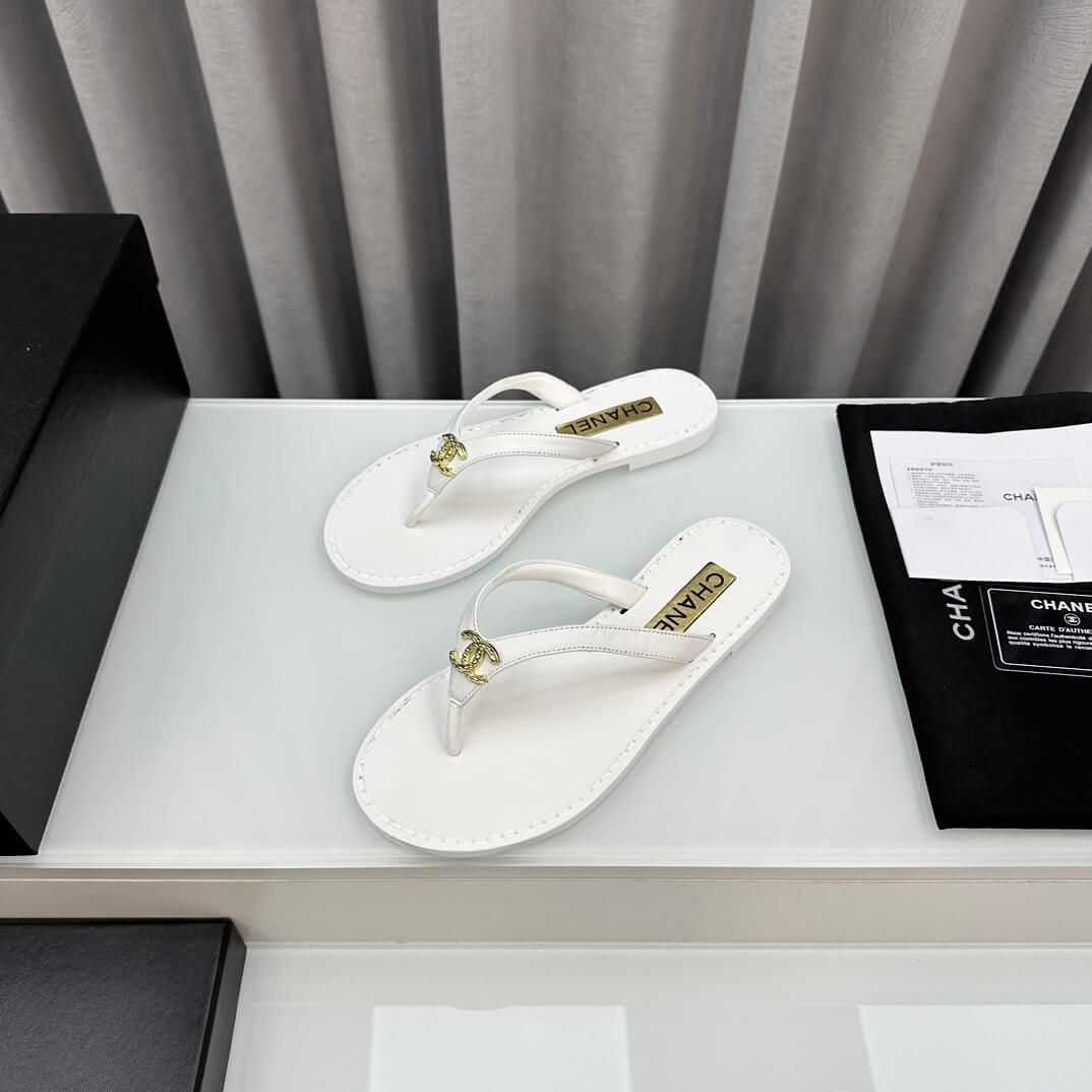 Chanel Flip Flops Sandals - Image 7