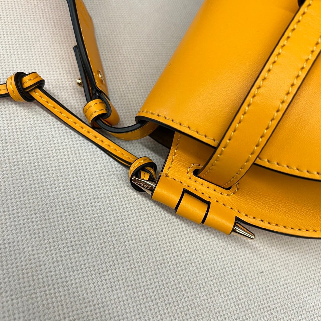 Loewe Gate Small Jacquard-trimmed Shoulder Bag - Image 8