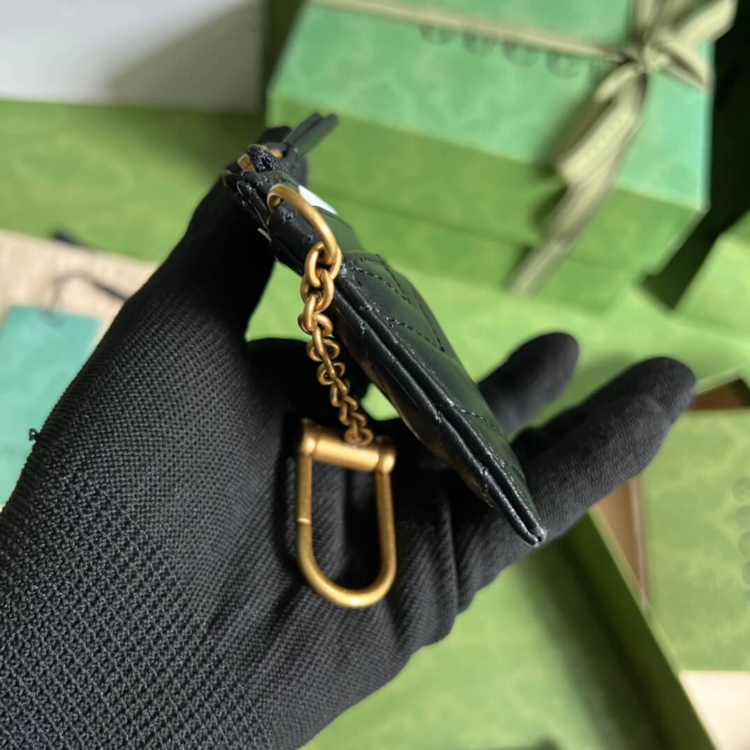 Gucci Black Card Holder - Image 8