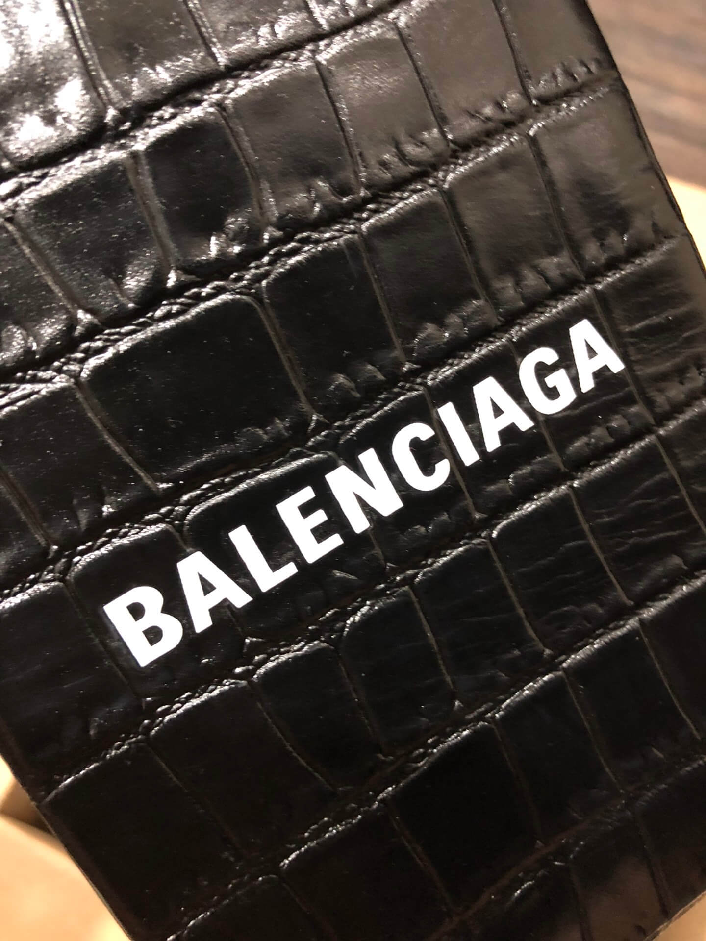 Balenciaga Shopping Phone Holder Bag - Image 7