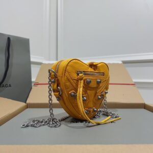Balenciaga Mini Le Cagole Heart Bag