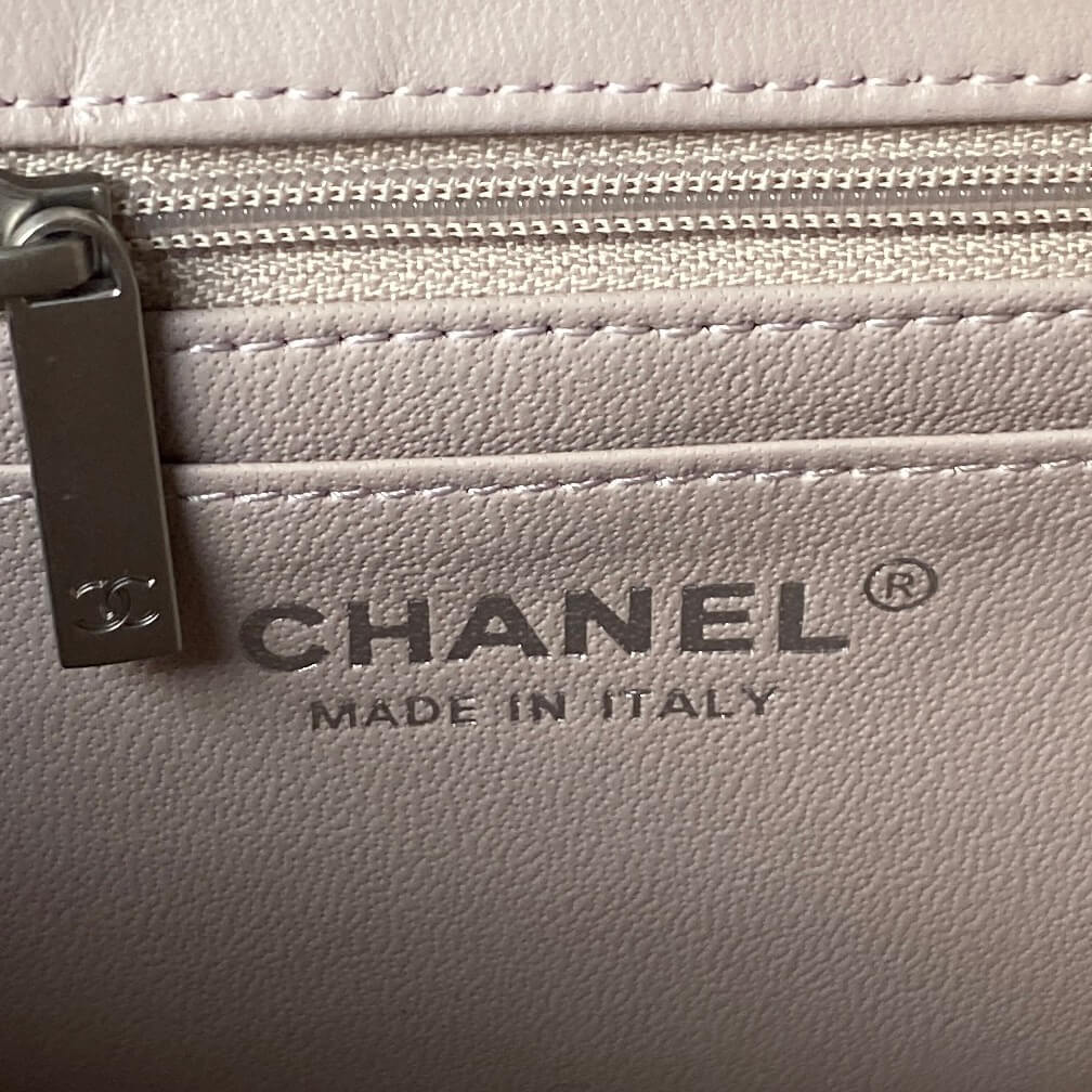 Chanel Mini Rectangular Flap Bag Pink - Image 8