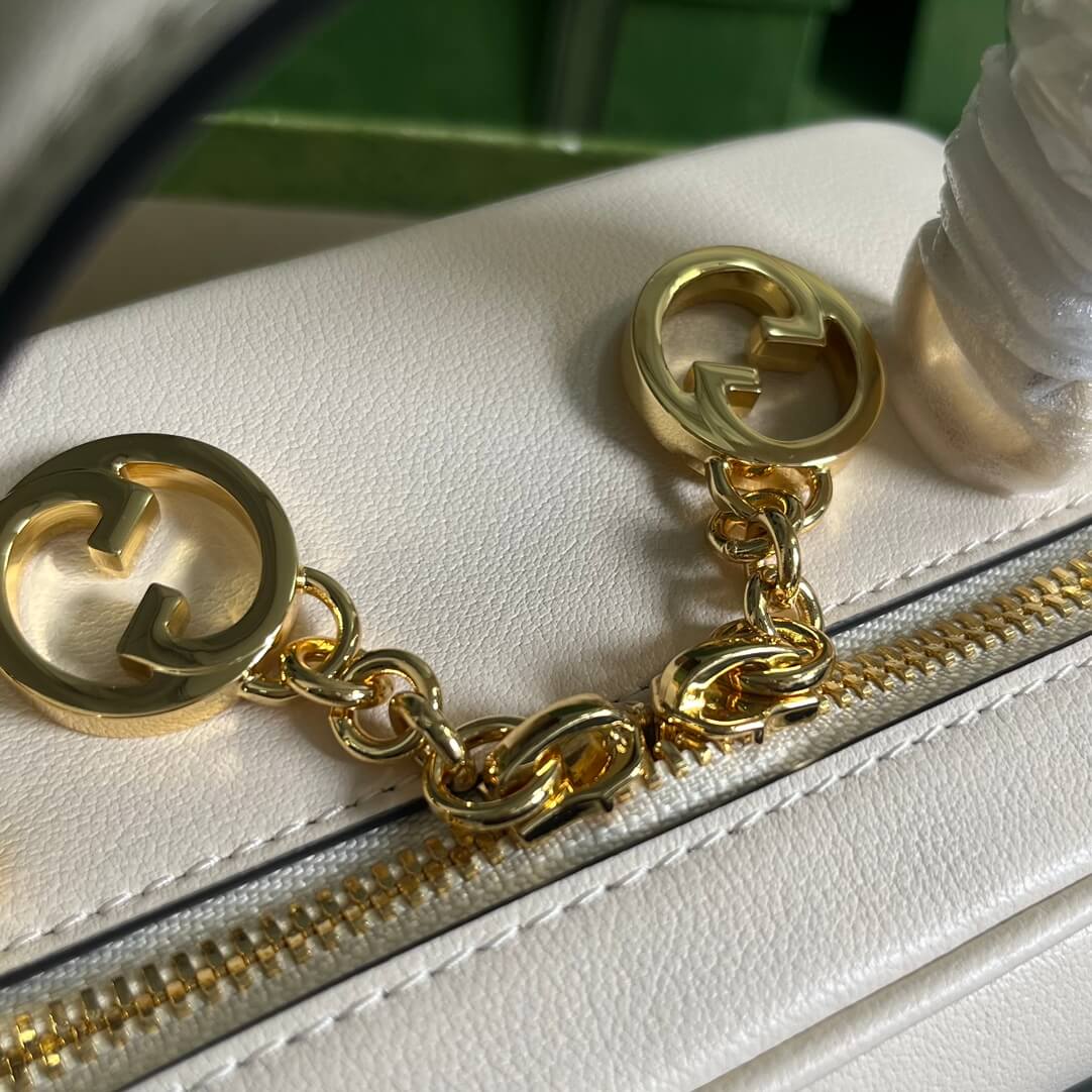 Gucci Blondie Top Handle White Bags - Image 7