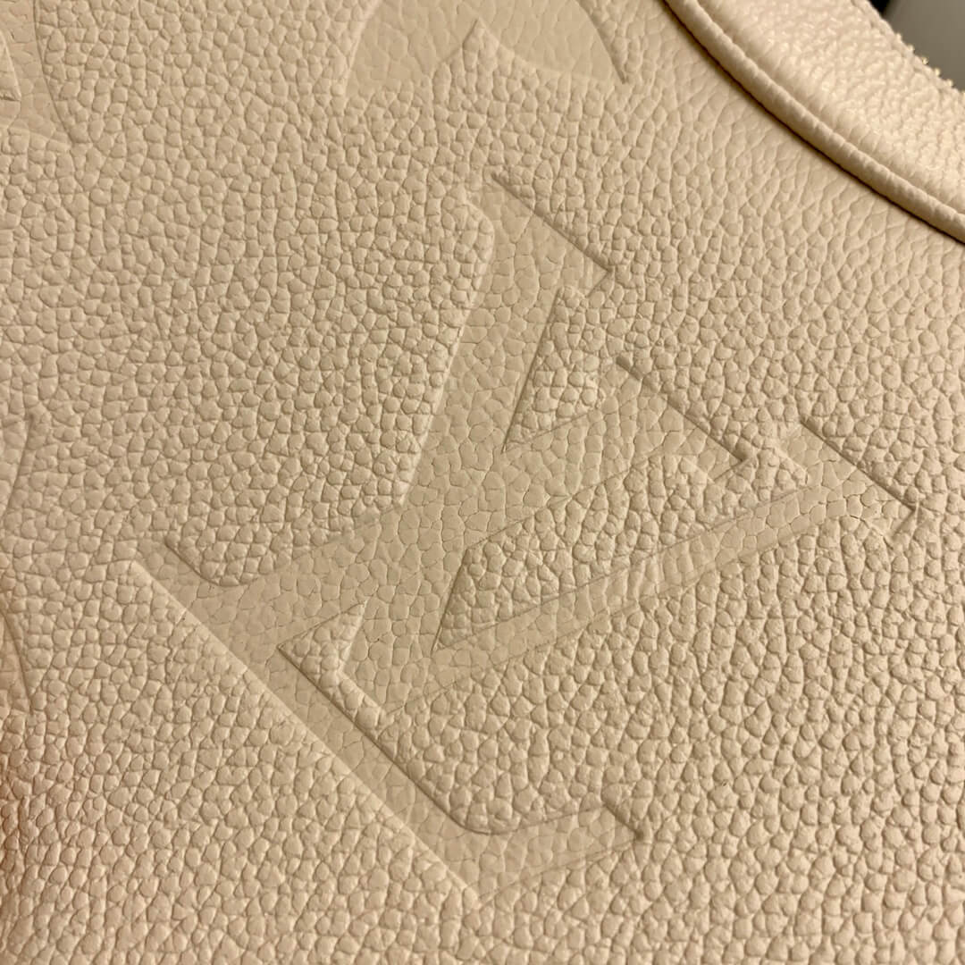 LV Bagatelle Black Monogram Empreinte Bag White - Image 8
