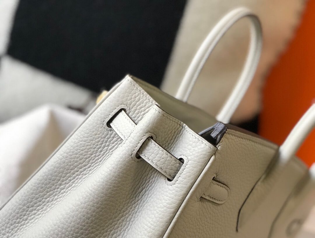 Hermes Birkin Gris Perle Bag - Image 6