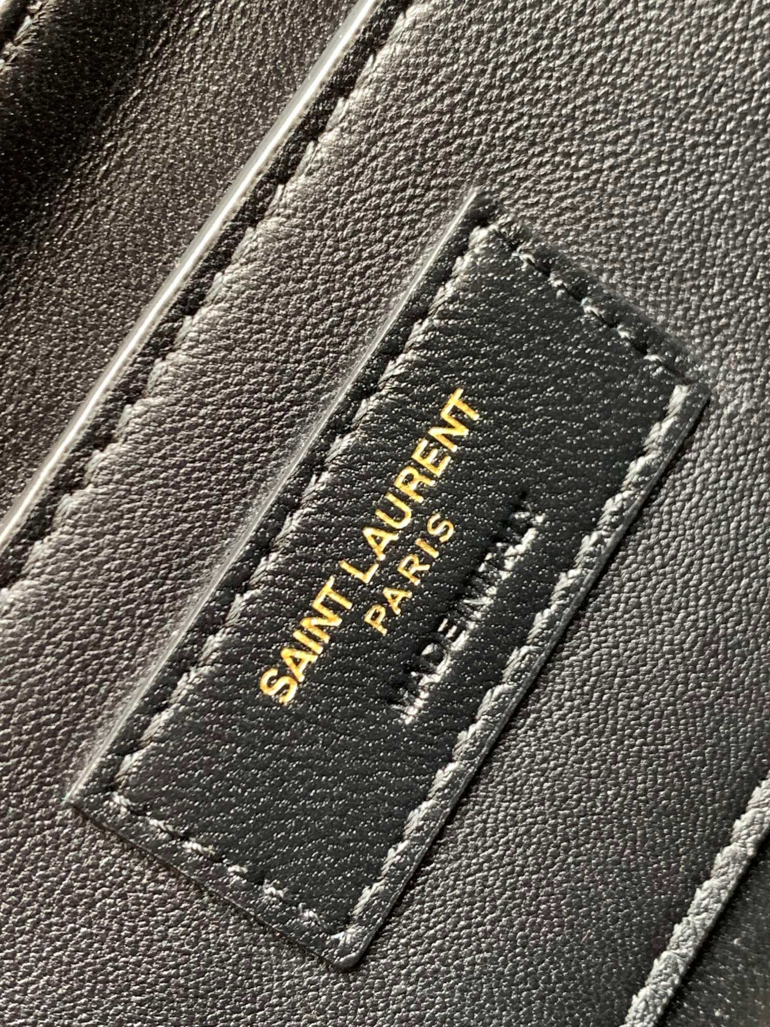 YSL Black Solferino Shoulder Bag - Image 6