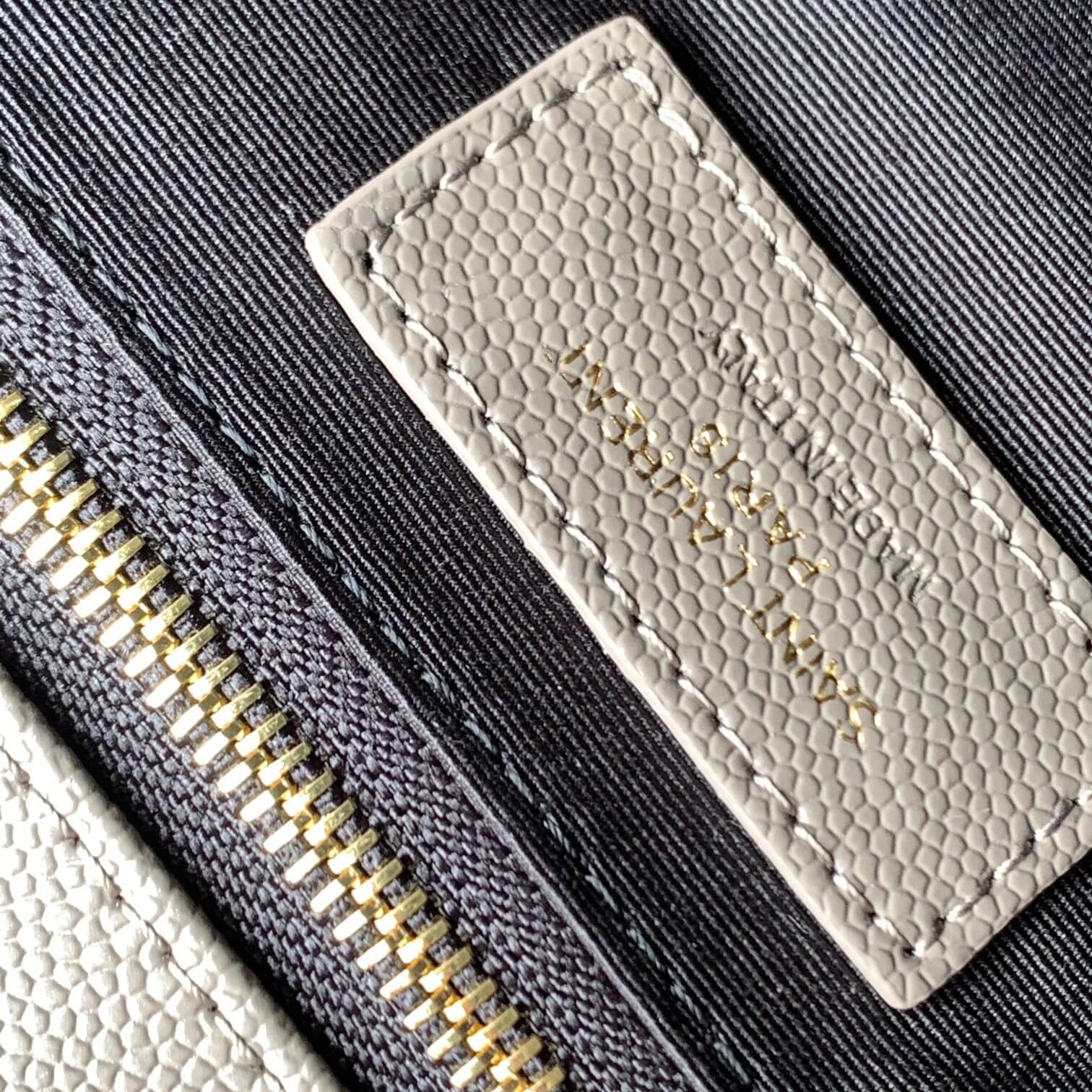 YSL Large Envelope Matelassé Leather Shoulder Bag - Image 7